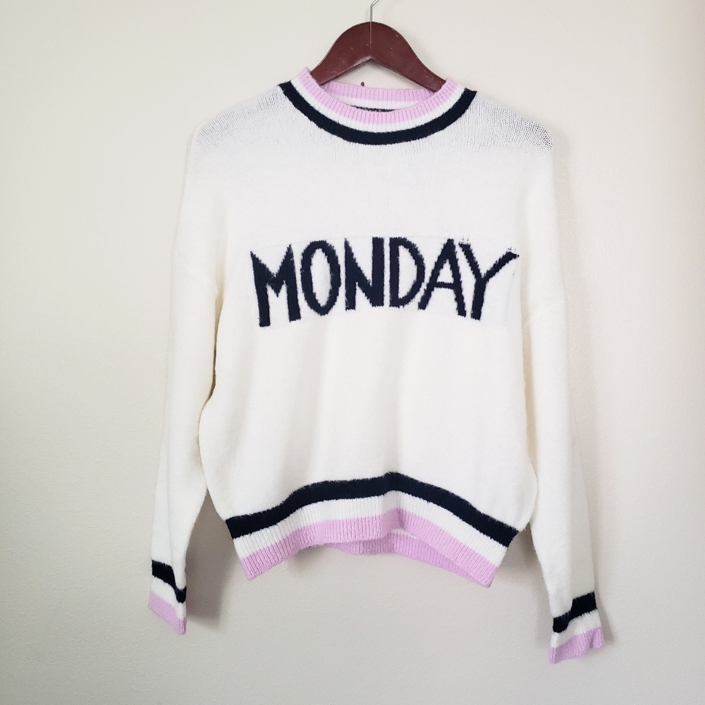 Code x mode Monday sweater M
